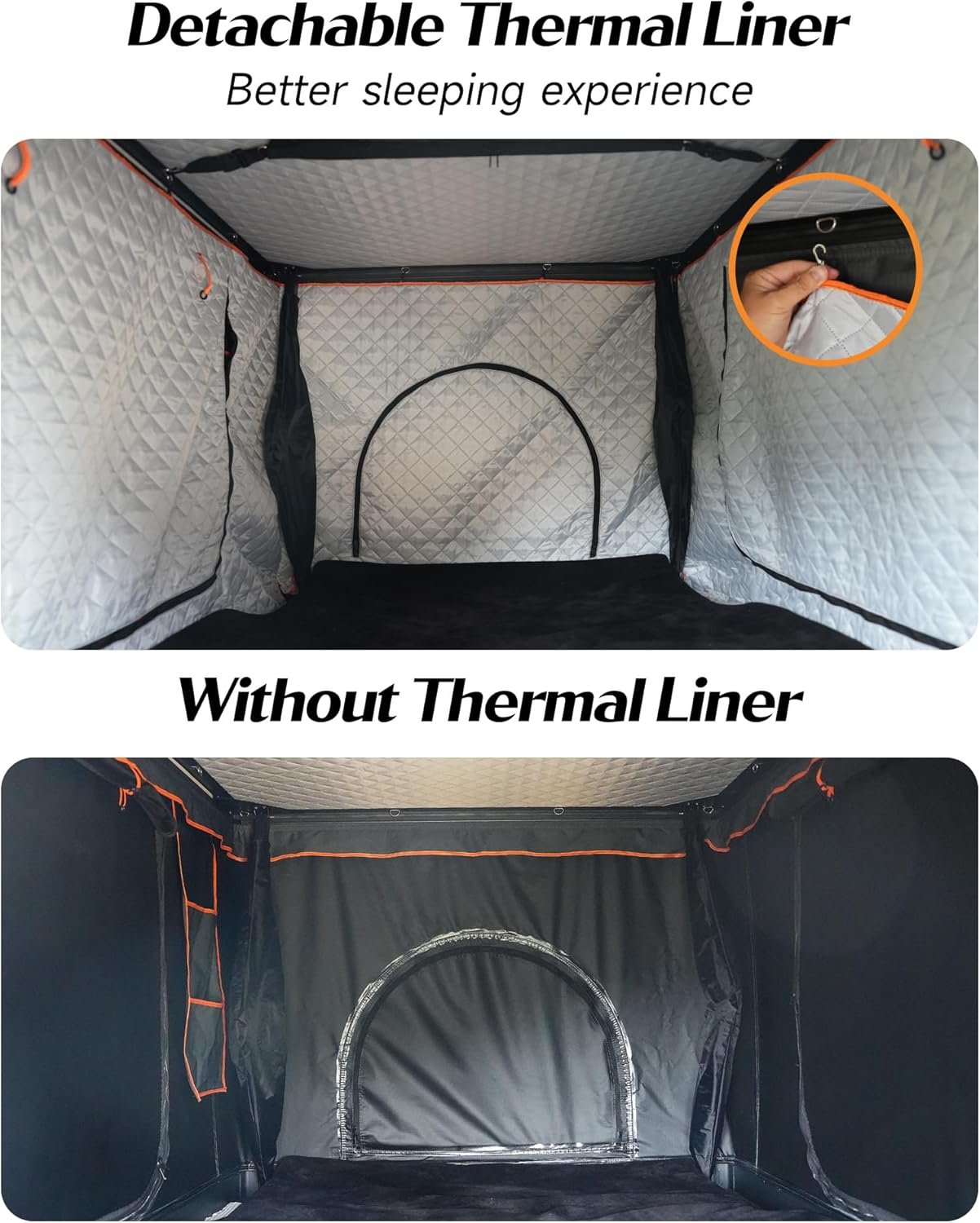 Thermal liner interior